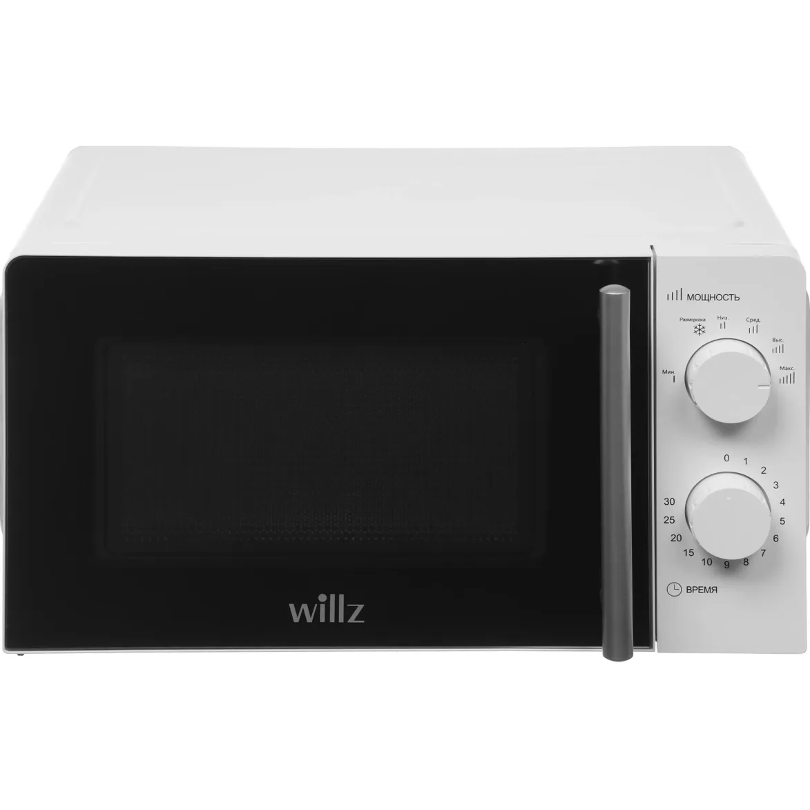 Микроволновая печь WILLZ MOS-1706MW белый — фотография 3
