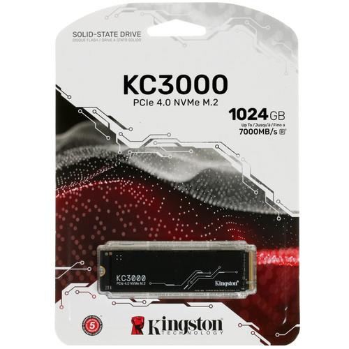 1024 ГБ M.2 NVMe накопитель Kingston KC3000 [SKC3000S/1024G]