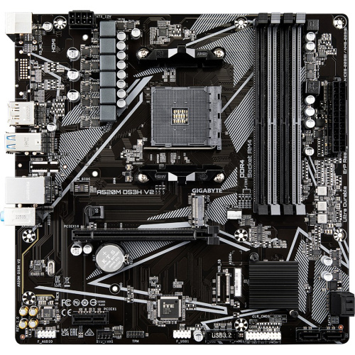 Материнская плата Gigabyte A520M DS3H V2