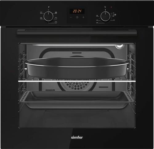 Электрический духовой шкаф Simfer B6EB56077 черный