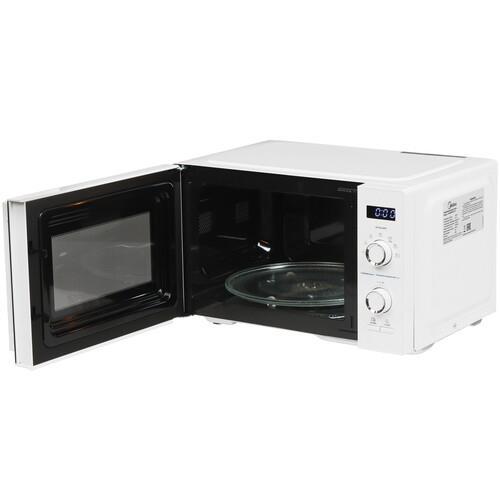 Микроволновая печь Midea AM825P2ET-W белый Микроволновая печь Midea AM825P2ET-W белый — Внешний вид с другого ракурса