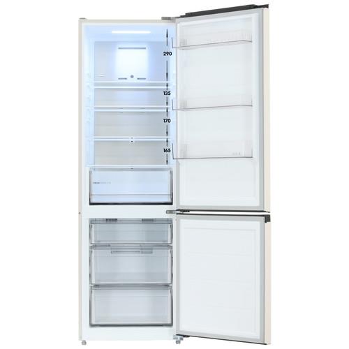 Холодильник с морозильником Midea MDRB458FGF33IDM бежевый Холодильник с морозильником Midea MDRB458FGF33IDM бежевый — Дополнительный ракурс