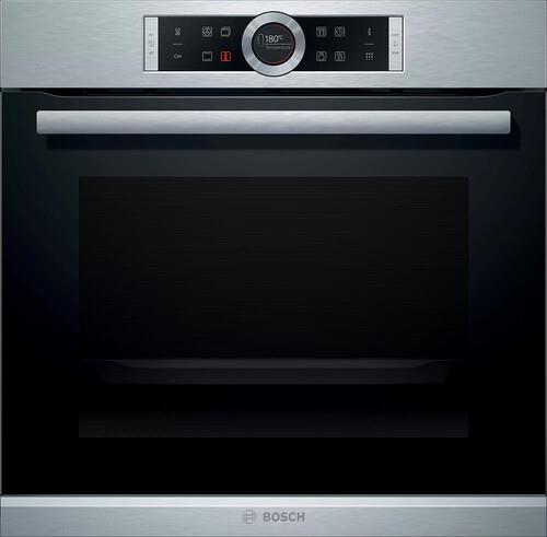 Электрический духовой шкаф Bosch HBG675BS1 серебристый