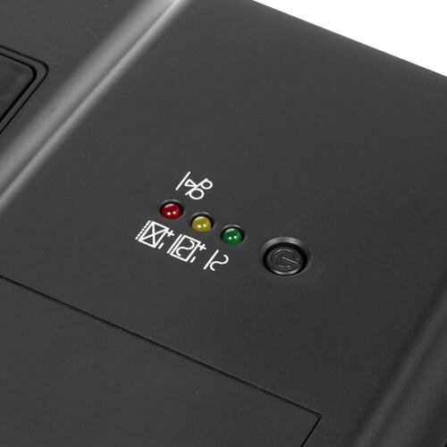 ИБП Powercom Spider SPD-750U LCD ИБП Powercom Spider SPD-750U LCD — Аккумуляторный отсек и вентиляция