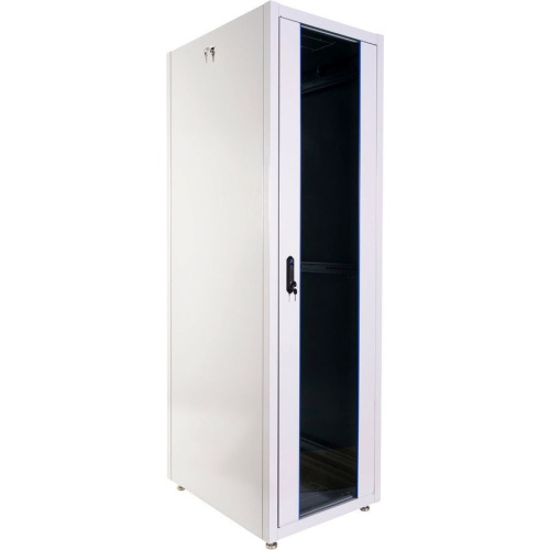 Шкаф коммутационный ЦМО ШТК-Э-42.8.10-44АА напольный 42U 800x1000мм пер.дв.перфор. серый