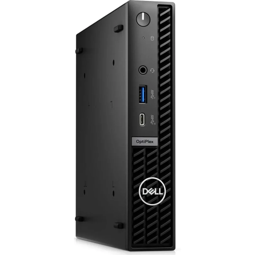 Неттоп Dell Optiplex 7020-3850 Intel Core i3 14100T, DDR5 8ГБ, 512ГБ(SSD), Intel UHD Graphics 730, Linux Ubuntu, черный