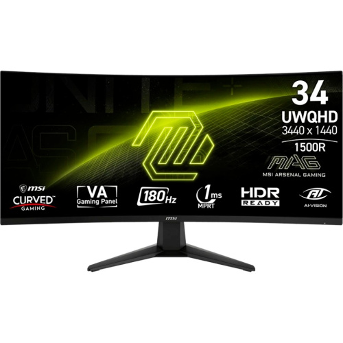 Монитор MSI MAG 346CQ 1500R (9S6-3DD71M-016) Black