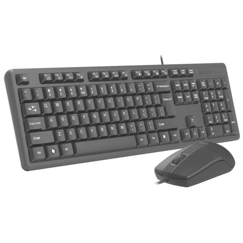 Клавиатура + мышь A4Tech KK-3330 клав:черный мышь:черный