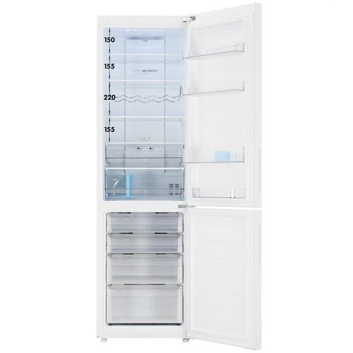 Холодильник с морозильником Haier C2F637CWMVU1 белый Холодильник с морозильником Haier C2F637CWMVU1 белый — Дополнительный ракурс
