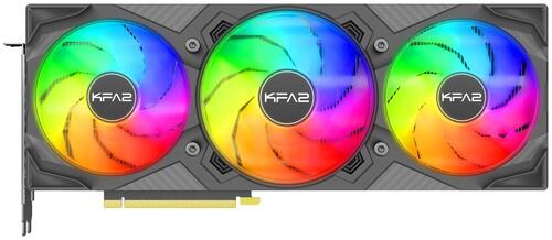 Видеокарта KFA2 GeForce RTX 5070 ROCK(X) OC 3FAN RGB Black [57NON7MDBUEK]