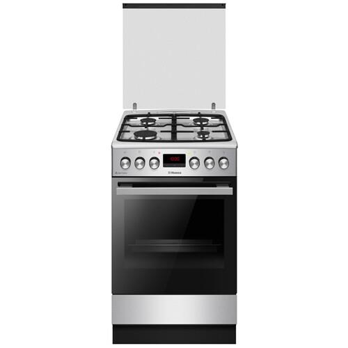 Комбинированная плита Hansa FCMX582233 серебристый