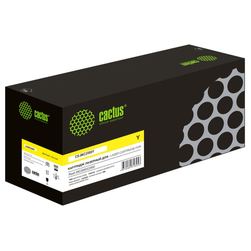 Картридж лазерный Cactus CS-IMC2500Y 842312 желтый (10500стр) для Ricoh IMC2000/C2500