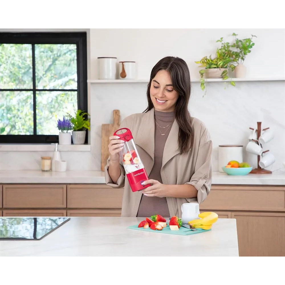 Блендер Nutribullet NBP003MA красный — фотография 5
