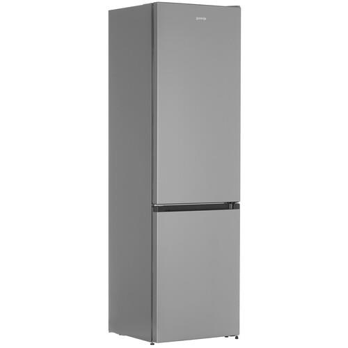 Холодильник с морозильником   Gorenje NRK6201ES4 серебристый