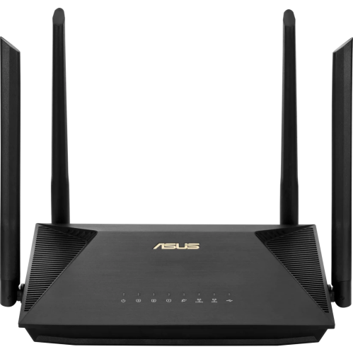 Маршрутизатор ASUS RT-AX1800U (90IG06P0-MO3520) WiFi 6 3х1G USB 1201+574Mbps 5GHz/2.4GHz