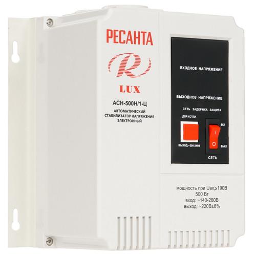 Стабилизатор напряжения Ресанта АСН-500Н/1-Ц Lux