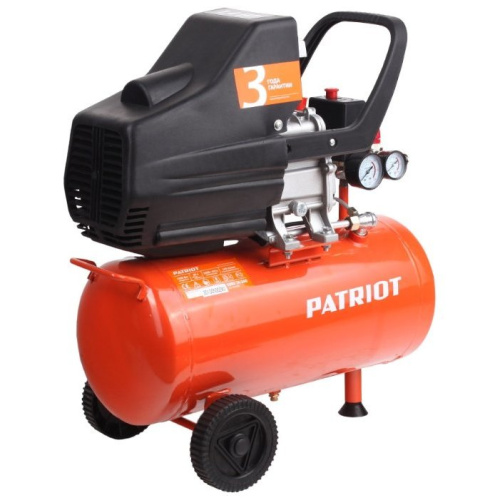 Компрессор поршневой Patriot Euro 24/240 оранжевый