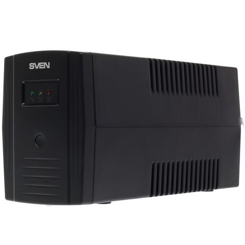 ИБП SVEN Pro 800 ИБП SVEN Pro 800 — Выходные разъёмы и интерфейсы