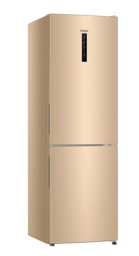 Холодильник с морозильником   Haier CEF536CGG золотистый