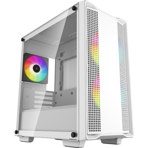 Корпус DeepCool CC360 WH ARGB (R-CC360-WHAPM3-G-1) (mATX, без БП, 2xUSB, с окном)