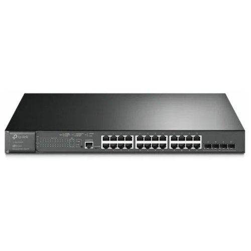 Коммутатор TP-Link (TL-SG3428MP) 24G 4SFP 24PoE+ 384W управляемый