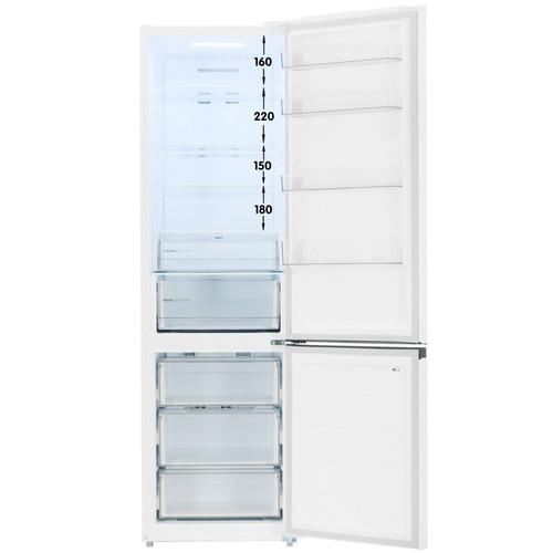 Холодильник с морозильником Midea MDRB599MMF01 белый Холодильник с морозильником Midea MDRB599MMF01 белый — Дополнительный ракурс