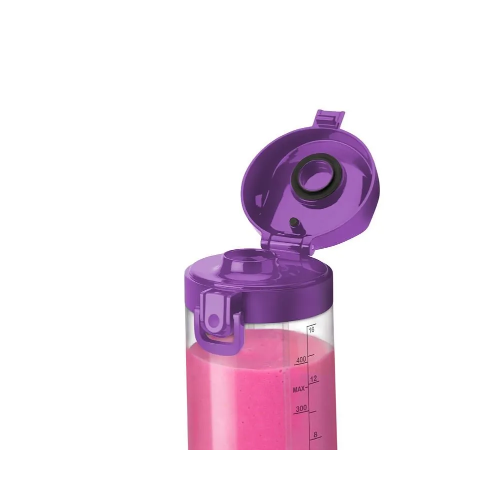 Блендер Nutribullet NBP003PU фиолетовый — фотография 4