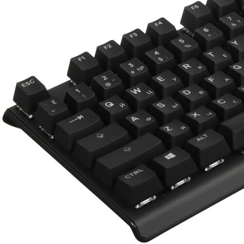 Клавиатура проводная SteelSeries Apex 7 US Клавиатура проводная SteelSeries Apex 7 US — Профиль корпуса и эргономика