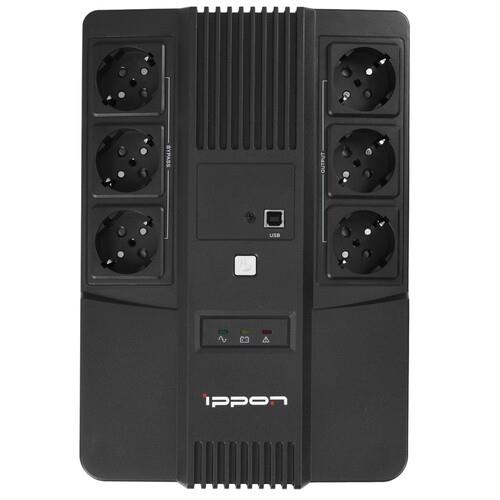 ИБП Ippon Nut 650 ИБП Ippon Nut 650 — Аккумуляторный отсек и вентиляция
