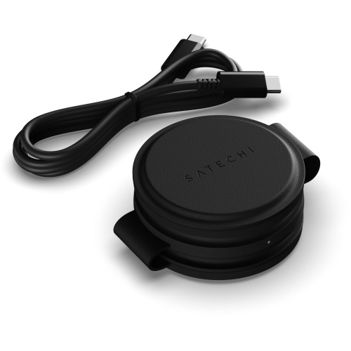 Зарядное устройство Satechi ST-QTG31K Qi2 OntheGo 3-in-1 Wireless Charger чёрный