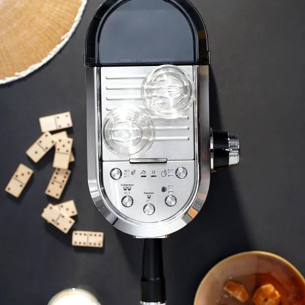 Кофеварка DeLonghi EC950.M серебристый — фотография 4