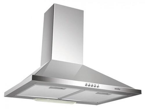 Вытяжка каминная Simfer 8562SM серебристый/серебристый