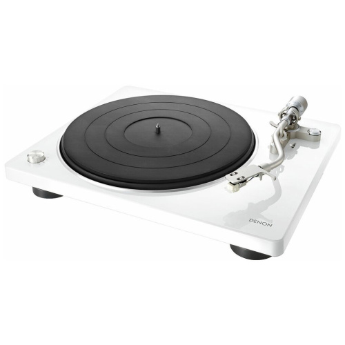 Виниловый проигрыватель Denon DP-400F белый