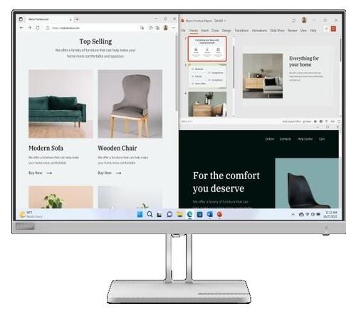 23.8" Монитор Lenovo Xiaoxin 24 серый