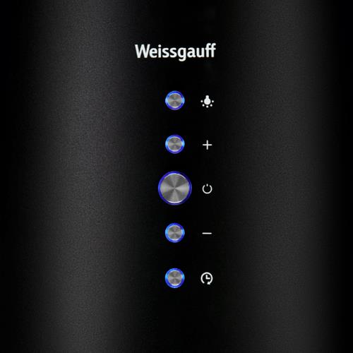 Вытяжка островная Weissgauff Tubus 1406 черный/черный Вытяжка островная Weissgauff Tubus 1406 черный/черный — Корпус и элементы управления
