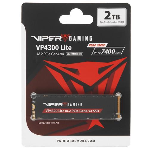 2000 ГБ M.2 NVMe накопитель Patriot Viper VP4300 Lite [VP4300L2TBM28H]