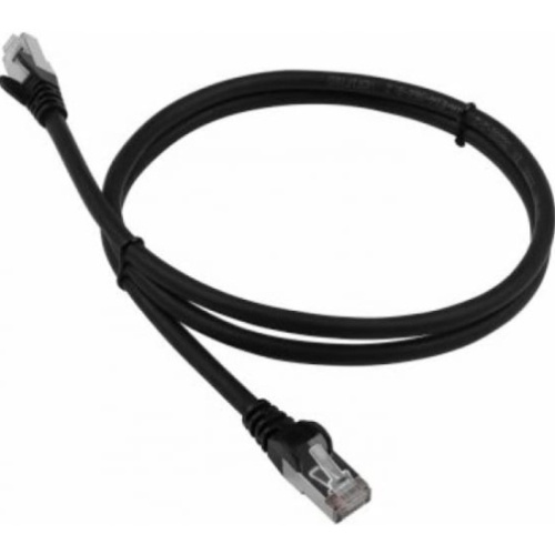 Патч-корд LANMASTER (LAN-PC45/S6A-7.0-BK) LSZH FTP кат.6A, 7.0 м, черный