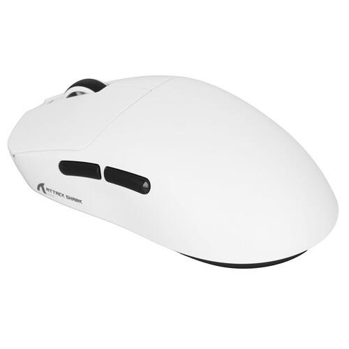 Мышь беспроводная/проводная Attack Shark X8Pro белый Мышь беспроводная/проводная Attack Shark X8Pro белый — Сенсор, разъёмы и беспроводной комплект