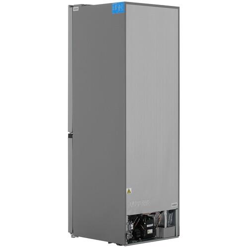 Холодильник с морозильником Midea MDRB471MGF46O серебристый Холодильник с морозильником Midea MDRB471MGF46O серебристый — Внешний вид с другого ракурса