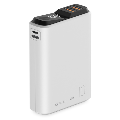 Внешний аккумулятор OLMIO QS-10 (38630) 10000mAh белый