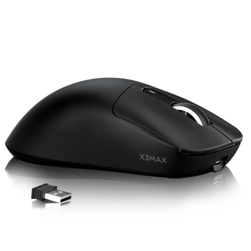 Мышь беспроводная/проводная Attack Shark X3 Max [Shark X3 Max Black] черный