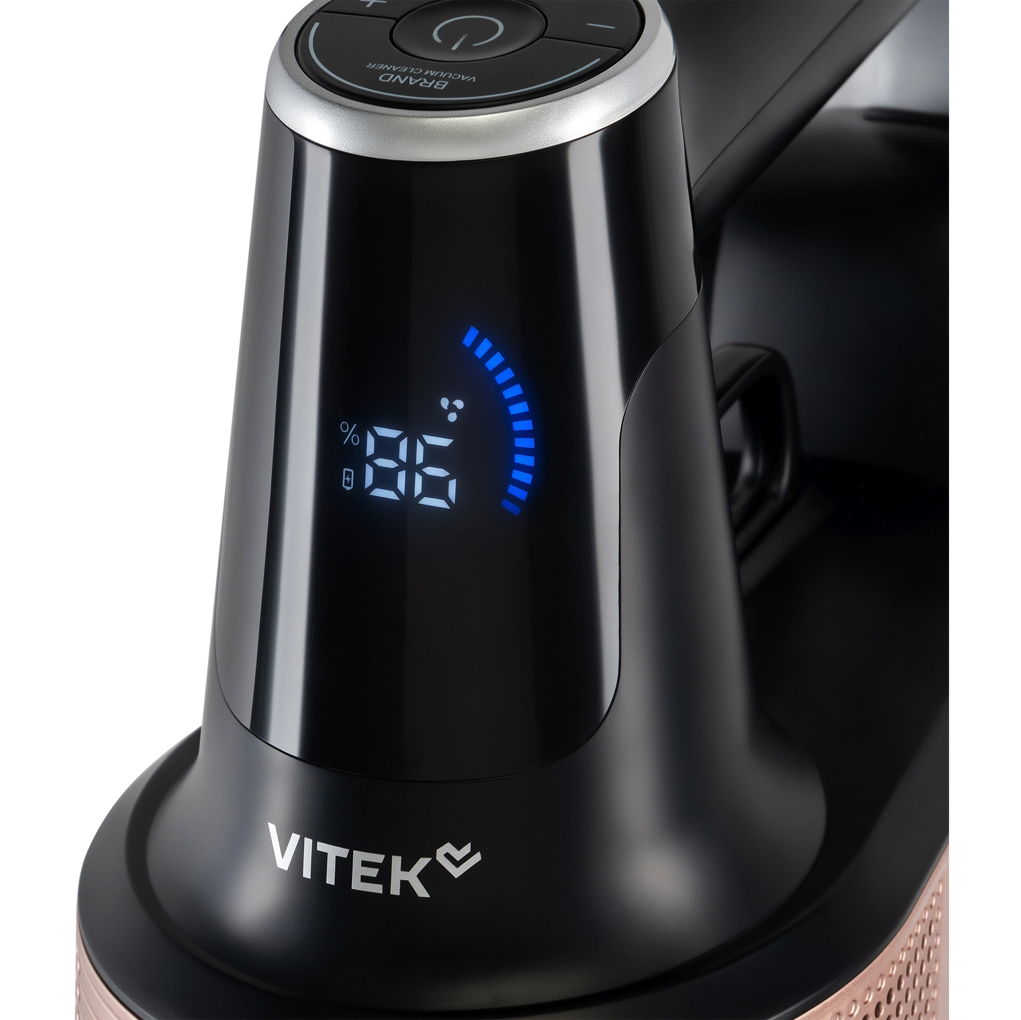 Пылесос Vitek VT-CLS01AQUA черный/медный — фото 2