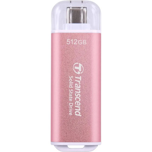 SSD Transcend ESD300 TS512GESD300P, 512ГБ, розовый