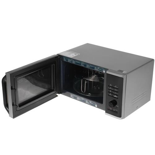 Микроволновая печь Samsung MG23K3575AS серебристый Микроволновая печь Samsung MG23K3575AS серебристый — Внешний вид с другого ракурса