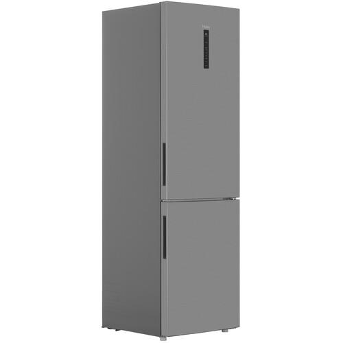 Холодильник с морозильником   Haier C2F637CXRGU1 серебристый