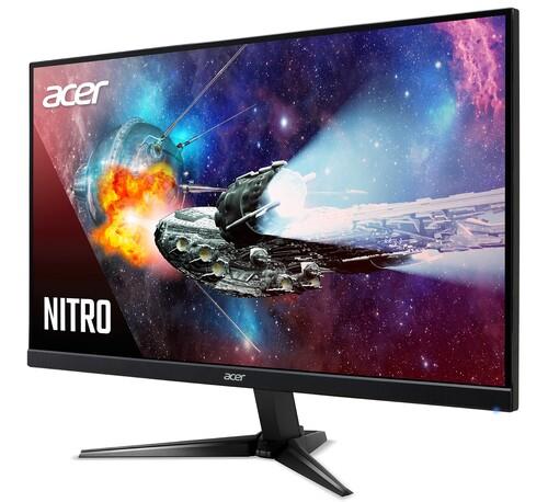 27" Монитор Acer Nitro QG271P6bip черный 27" Монитор Acer Nitro QG271P6bip черный — Видеоразъёмы и органы управления