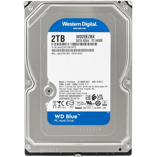 2 ТБ Жесткий диск WD Blue [WD20EZBX]