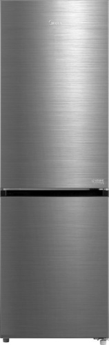 Холодильник с морозильником Midea MDRB469MGF46I нержавеющая сталь