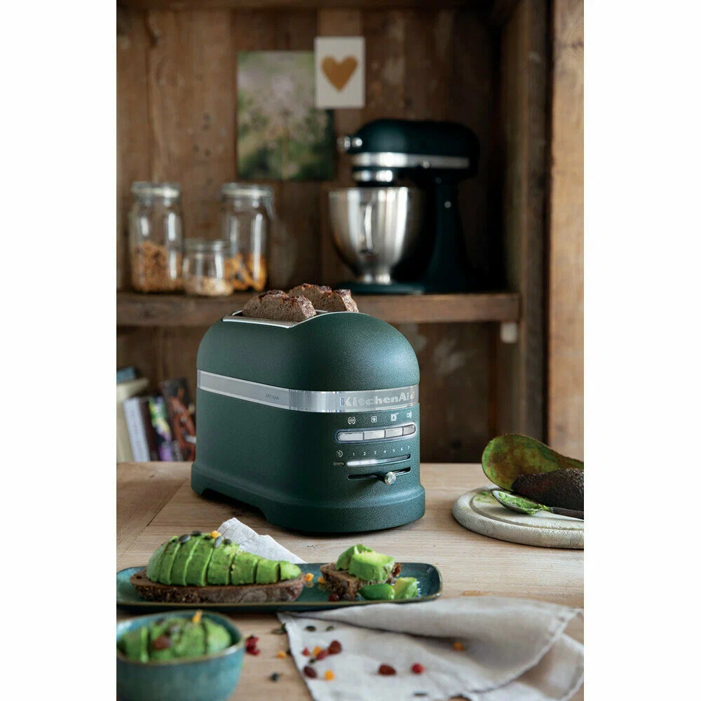 Тостер KitchenAid Artisan 5KMT2204EPP (602177) пальмовый — фотография 5