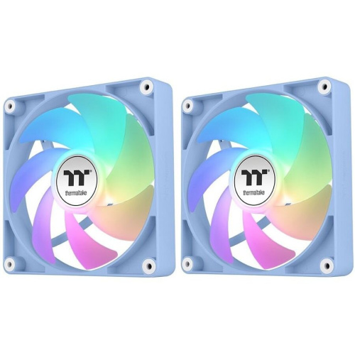 Вентилятор Thermaltake CT120 Sync Hydrangea ARGB голубой (CL-F202-PL12BU-A) 4-pin 25.8dB Ret